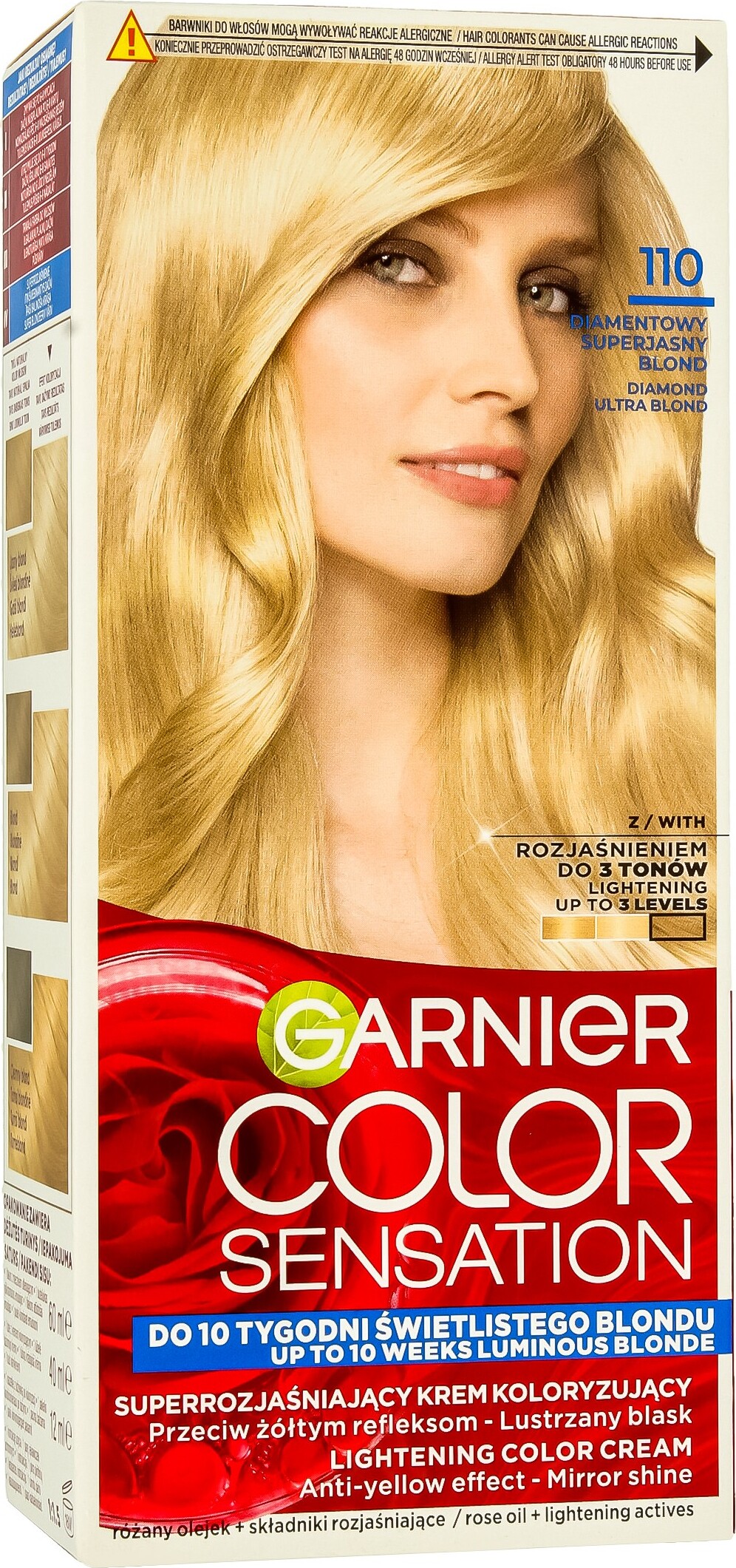 Garnier Color Sensation Farbcreme 110 Diamant U.Blond - Diamant super-helles Blond