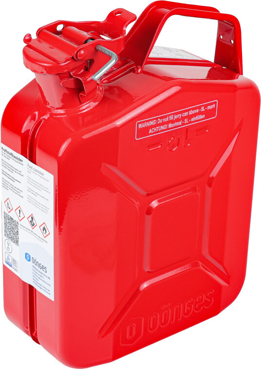 Dönges Benzinkanister 5 Liter Metall oliv | Stahlkanister, Kanister, Blechkanister