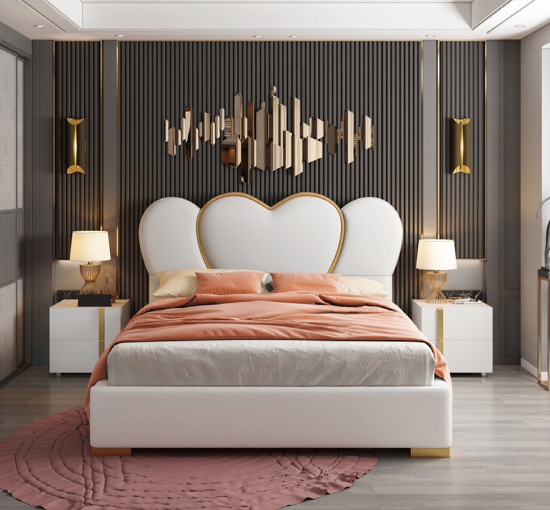 Schlafzimmer Bett Hotel Luxus Polster JVmoebel