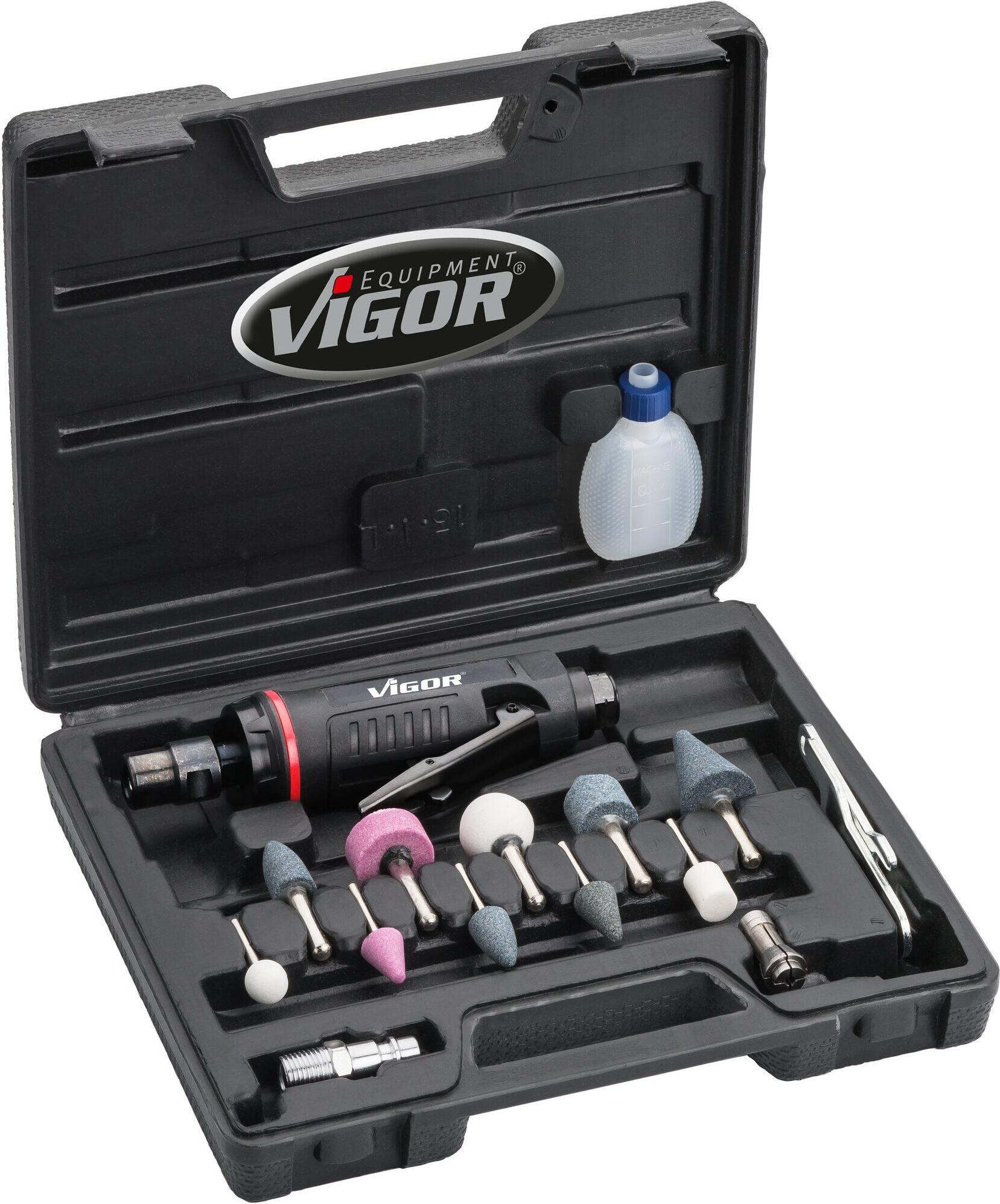 VIGOR Stabschleifer Satz für Mini V6906