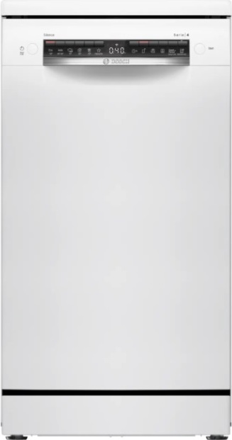 Geschirrspüler für 10 maßgedecke, 45 db, weiß Bosch SPS4EMW61E