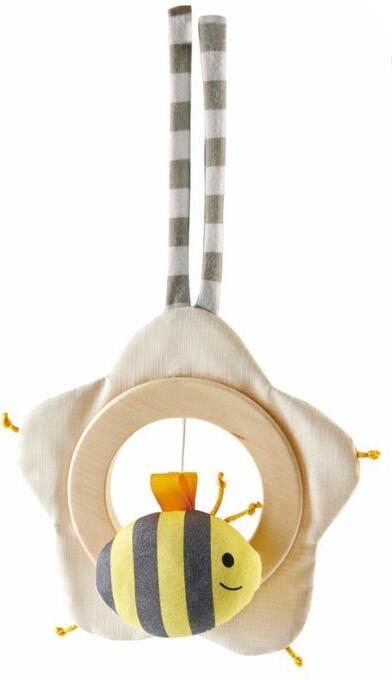 Hape Musikspielzeug Biene und Blume - Holz Musikbox Baby 10,00