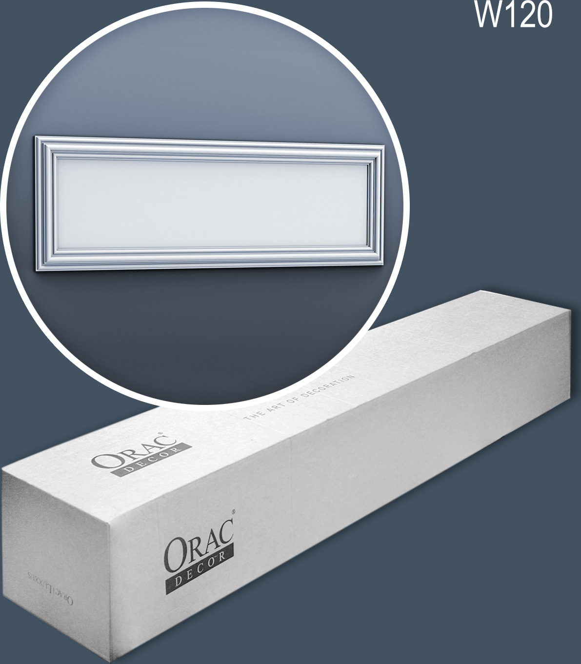 Orac Decor W120-box LUXXUS 3D Wandpaneel 1 Karton SET mit 4 Dekoelementen | 3 m2