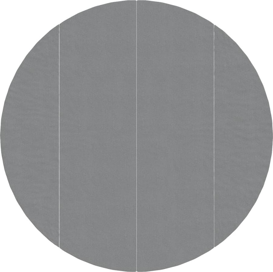 vidaXL tkanina na podlahu pri bazéne svetlosivá Ø458 cm polyesterová geotextília