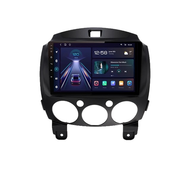 Autorádio, multimediálny systém Android, kompatibilita s Carplay, 4G WIFI 2-32 GB