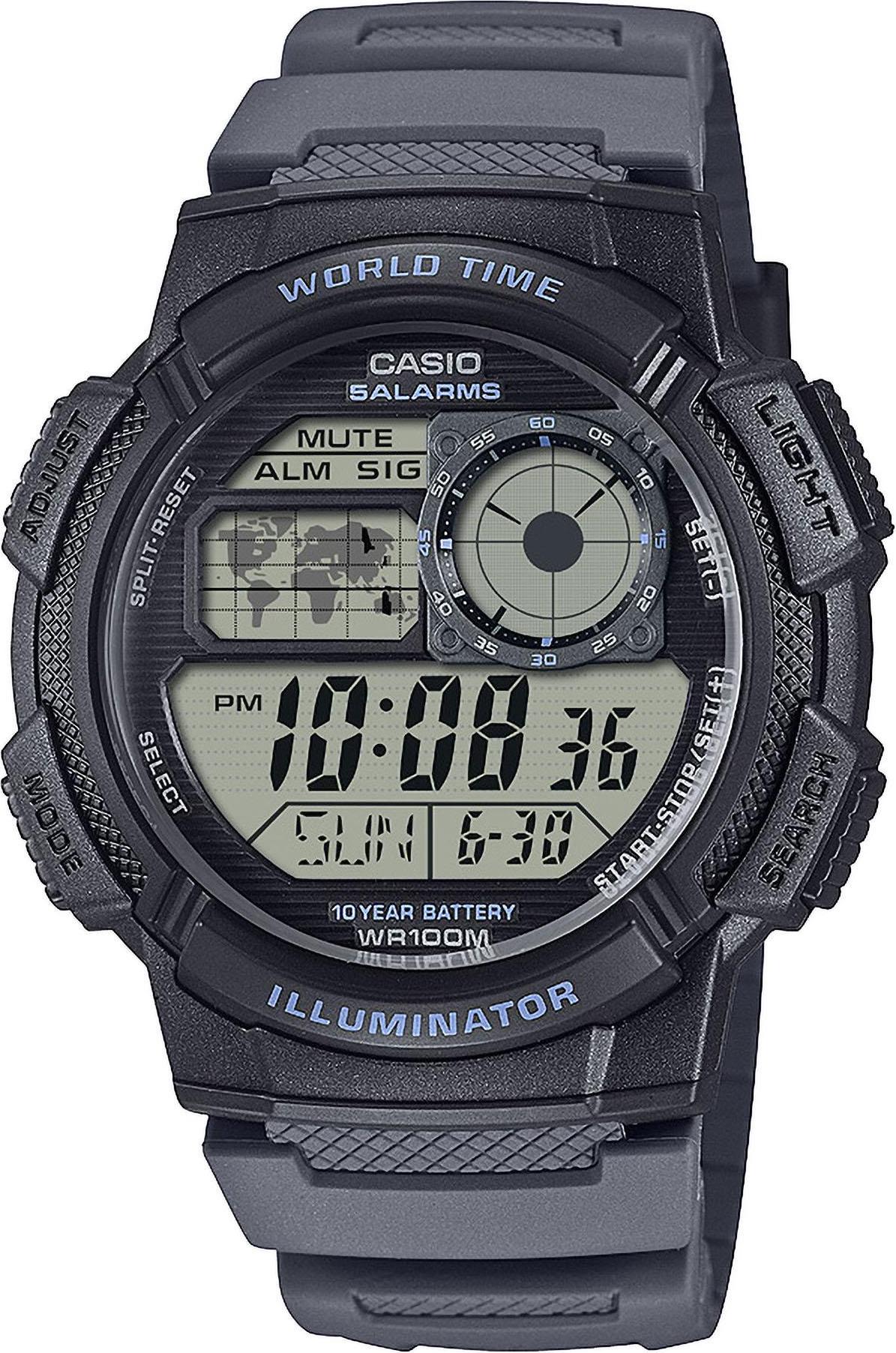 Modré hodinky Casio AE-1000W-8AVEF