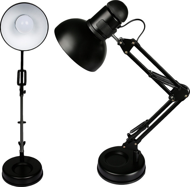 Schreibtischlampe Retro Tischleuchte E27 LED Beistelllampe Beistelllampe Nachttischlampe Nachttischlampe Leuchtmittel Tischlampe Bürolampe Retoo O002