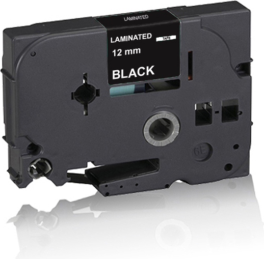 Print-Klex GmbH & Co.KG Print-Klex Schriftband kompatibel kompatibel mit Brother Ptouch TZE-335 P-Touch 1250 LB 1250 S 1250 VP 1250 VPS 1260 VP 1280 1280 CB 1280 DT 1280 VP 12mm x 8 m white / Schwarz AMP-T335A36
