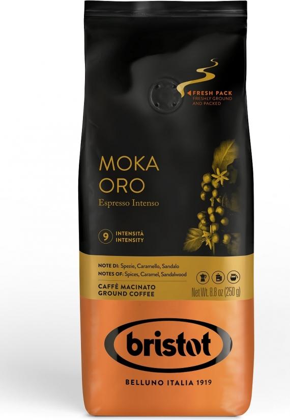 Bristot 02291 Bristot Diamante Moka Oro mletá káva 250g Gold