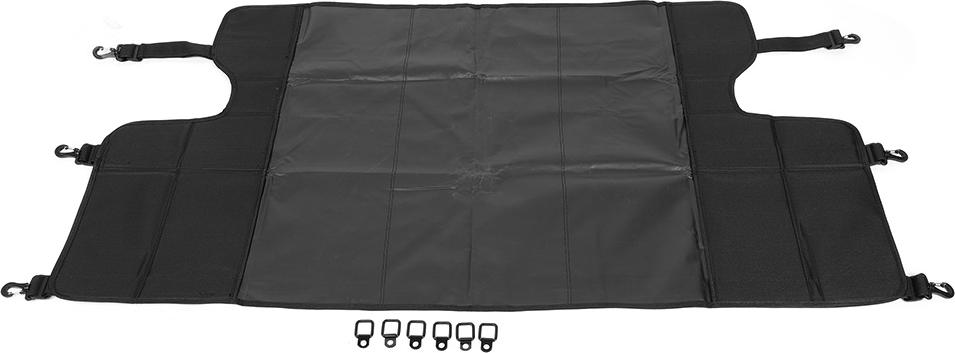 Gistuch Auto Heck-Trunk-Gepäckabdeckung Schildvorstellungsmatte für Jeep Wrangler JK 4dr 07-18