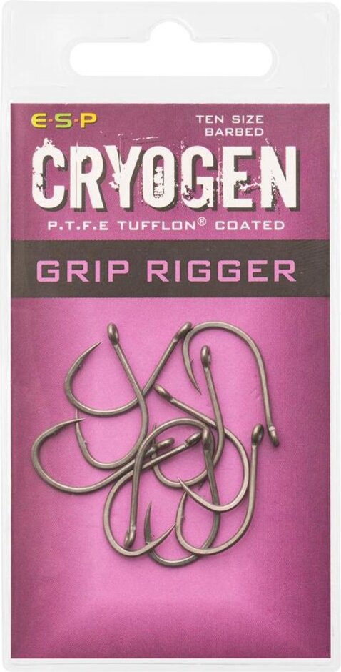 Drennan Esp Cryogen Grip Rigger Haken Nr. 6 Ehcgpr006