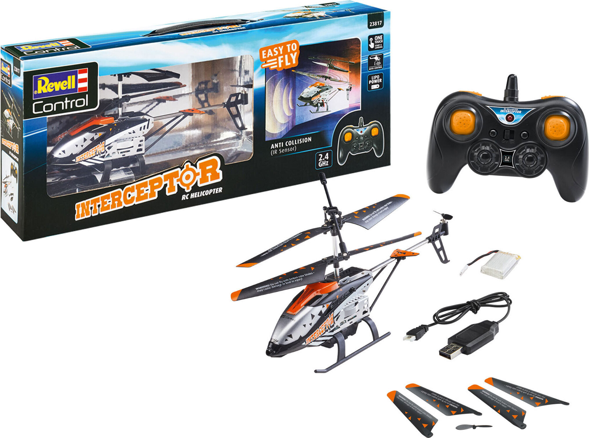 Revell Hélicoptère Radiocommandé Sky Fun RTF - Comparer avec