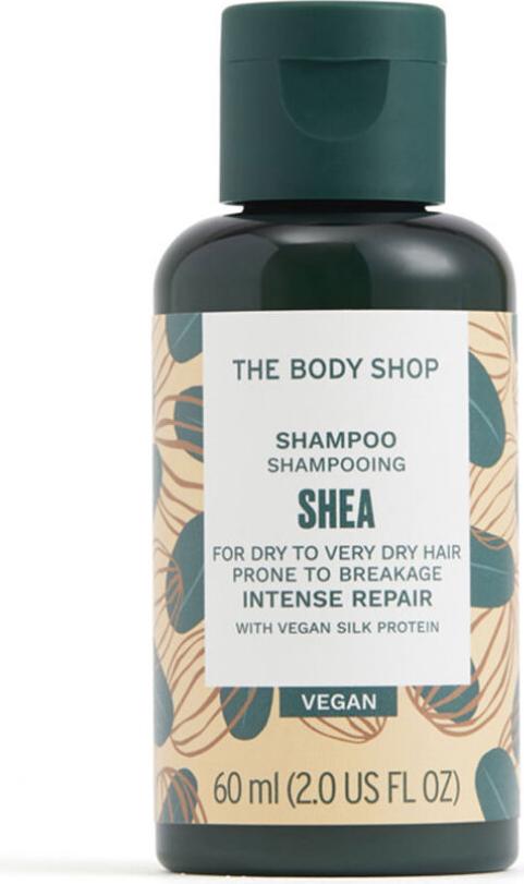 The Body Shop Shea Shampoo 60ML - Vegan & Natürliche Inhaltsstoffe