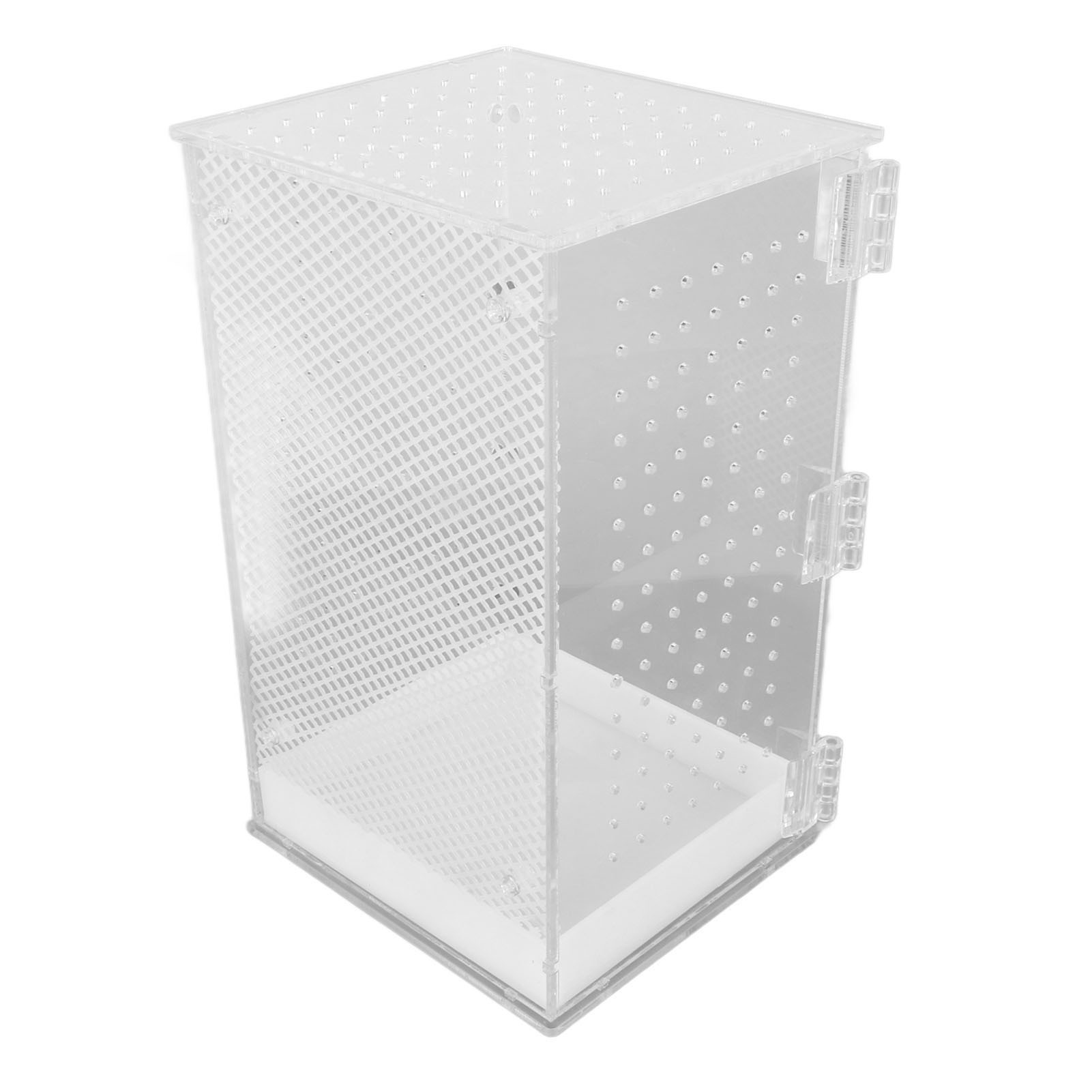 Cocosity Reptile Terrarium Tank,Tarantula Habitat Box,Acrylic Reptile Box,Acrylic Reptile Tank,Paludarium Habitat Tank,Reptile Tank