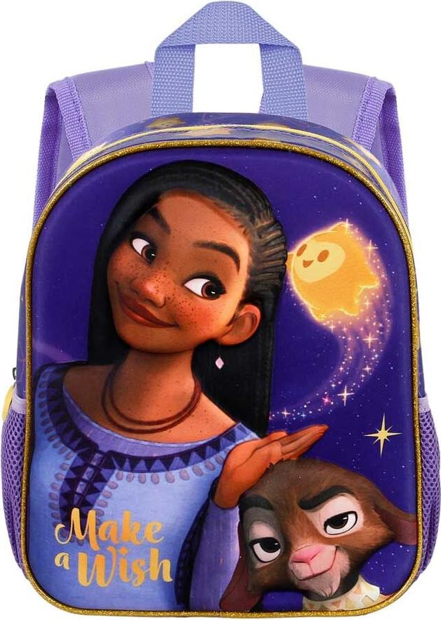 Northix 3D-Rucksack 31 cm für Kinder, Disney-Charakter-Design