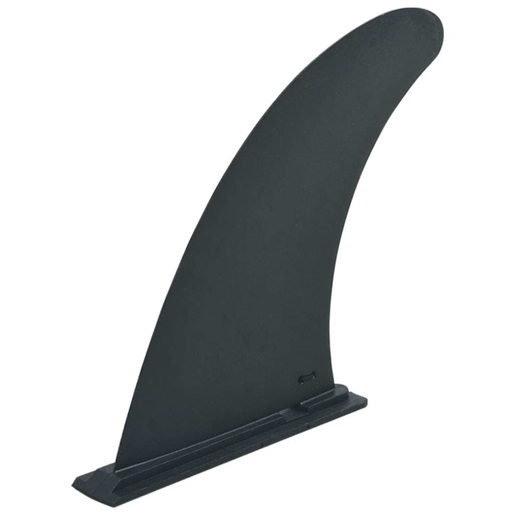Stredová plutva na paddleboard čierna 18,3x21,2 cm plastová