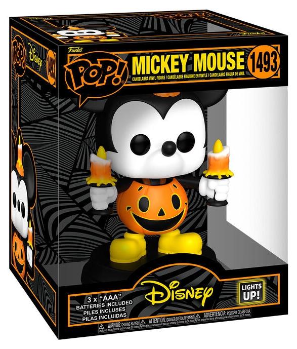 Northix Mickey Mouse Kürbisfigur für Halloween-Dekor