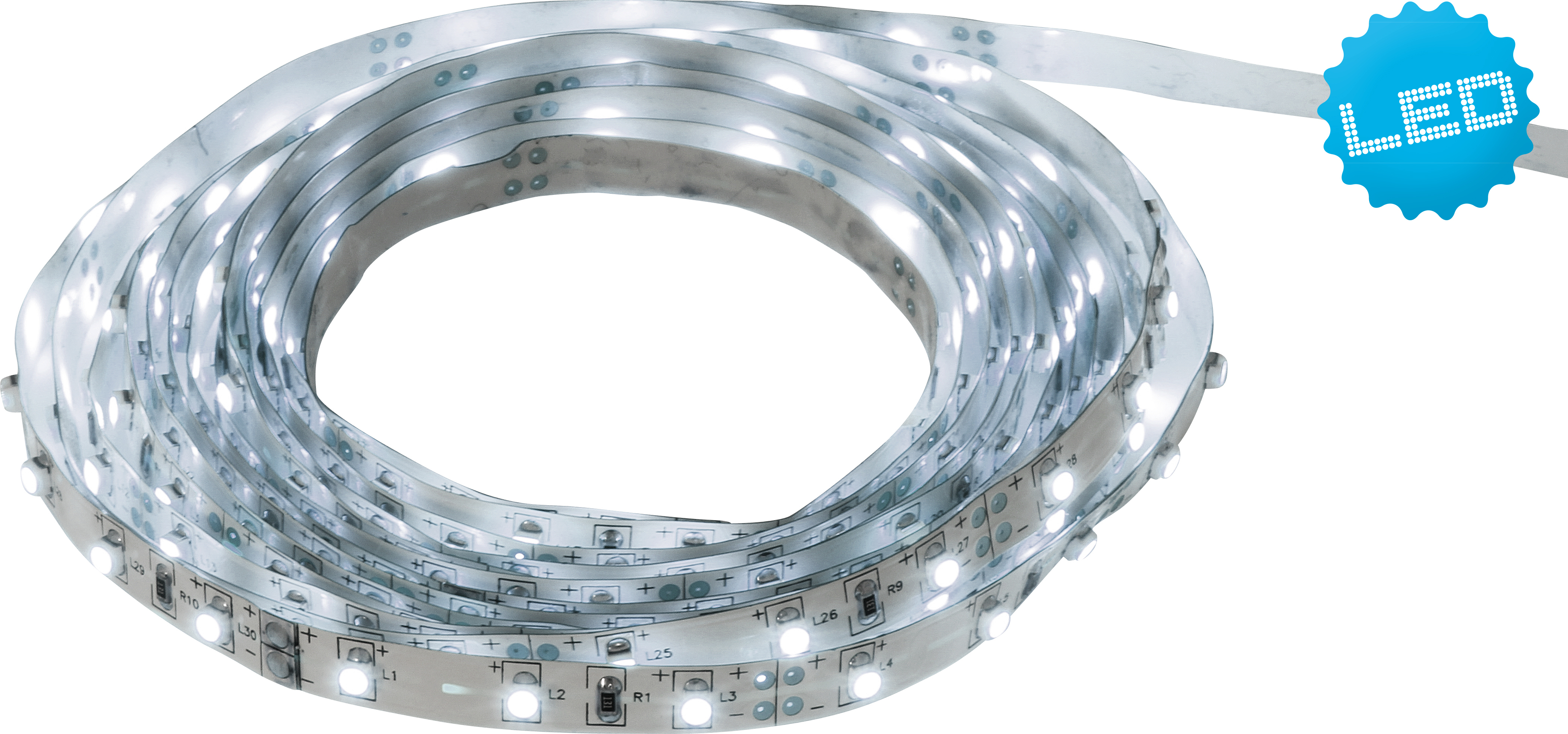 Näve LED Stripe Indoor 5m weiß Stripelight - Kunststoff - kaltweiß; 5082523