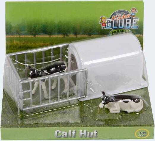 BREIMEIR Van Manen Kälber-Iglu mit 2 Kälbern im Maßstab 1:32 4363968