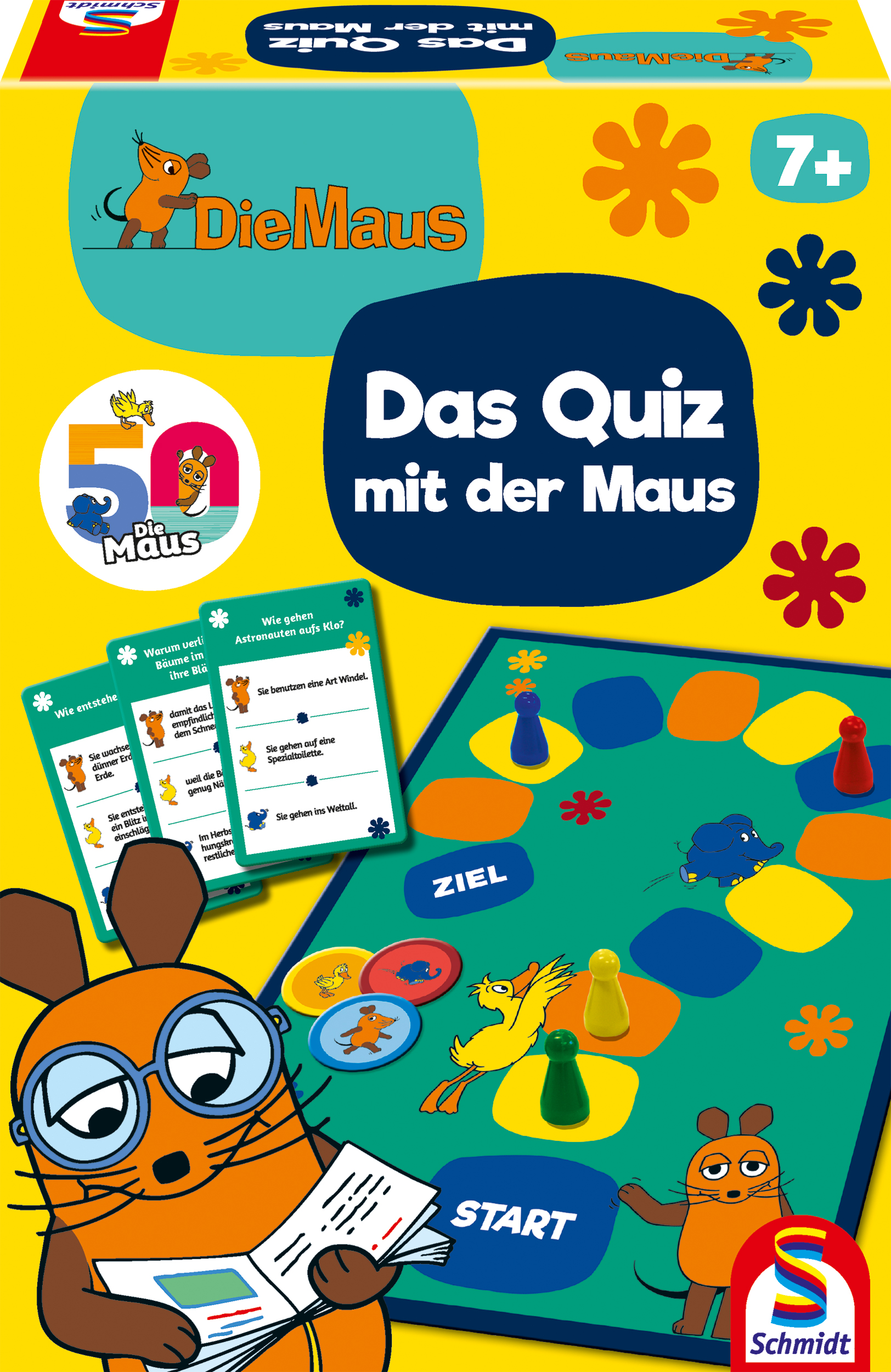 Schmidt Spiele|Die Maus Schmidt Spiele 40613 Die Maus, Das Quiz mit der Maus 451364