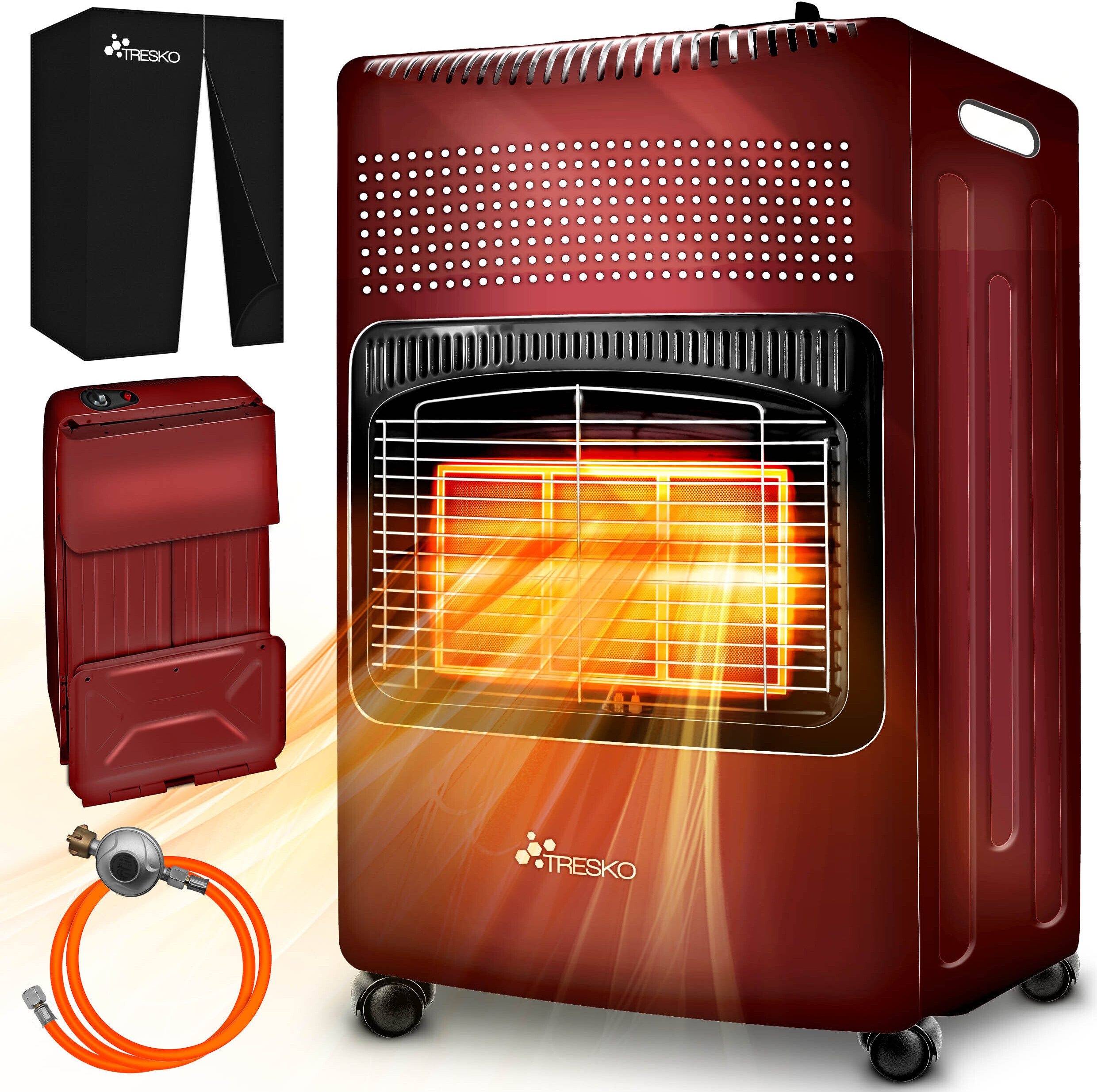 Chauffage au gaz portable TRESKO 4200W — free download