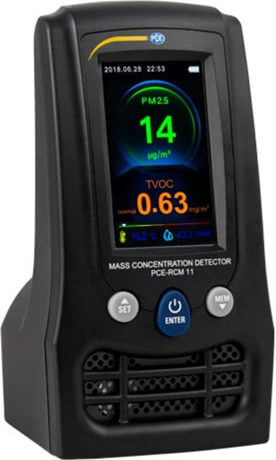 PCE Instruments Feinstaubmessgerät / Luftqualität Messgerät PCE-RCM 11