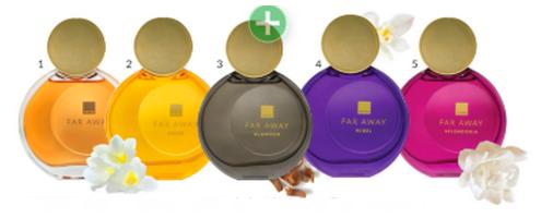 Avon Set mit 5 Far Away EDP Düften