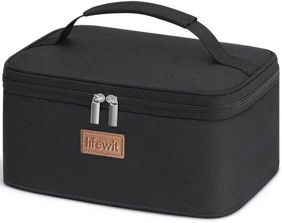OEM Isolierende Picknick-Kühlbox für Männer und Frauen, Opklappbare Lunchbox, Isolierende Tasche, Tragbare Kühlbox für Picknicks, Arbeit, Schwarz 6L 2026