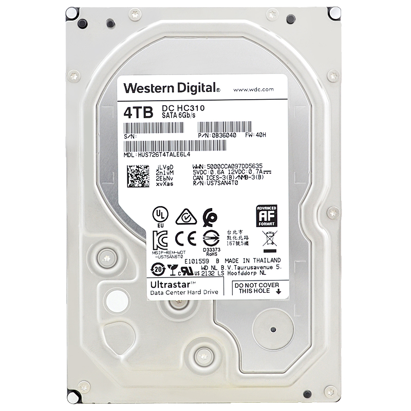Western Digital HGST Ultrastar 7K6 HUS726T4TALE6L4 0B36040