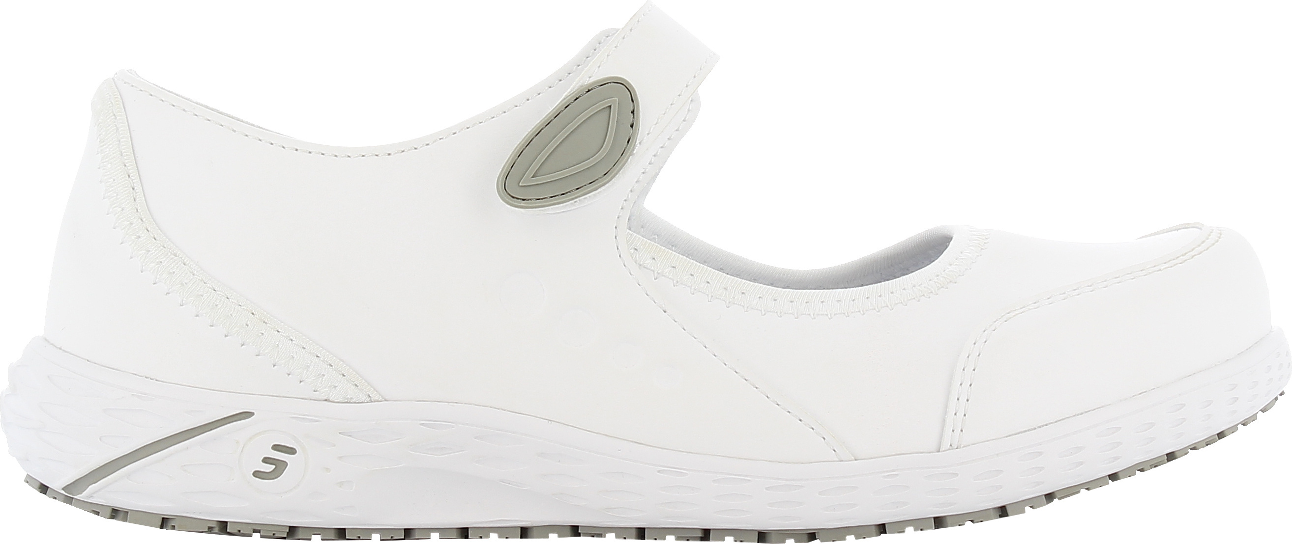 Safety Jogger Arbeitsschuh NILDA für Damen, ideal für Pflege, Küche, Gastro, weiß, Gr. 36