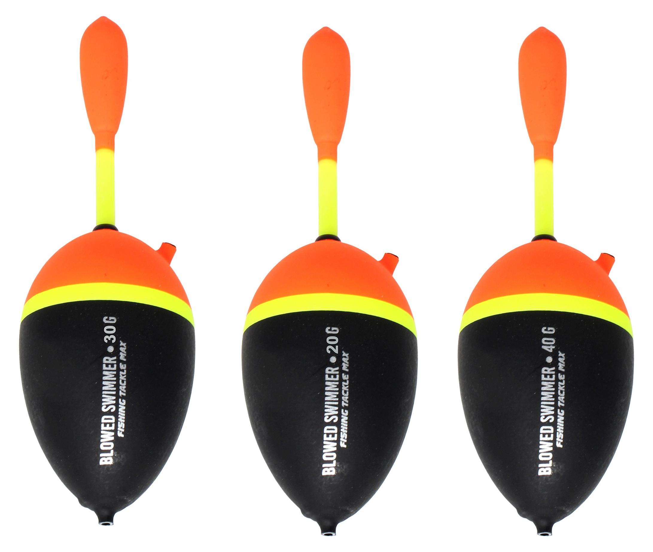 FTMAX 3 Hecht Posen Set Schleppposen Schwimmer zum Abspannen 20 - 40 g