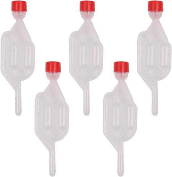 OEM Fermentationsset 5-teilig mit Plastikdeckel und braunem Ventil für Wein und Sauerkraut 2026