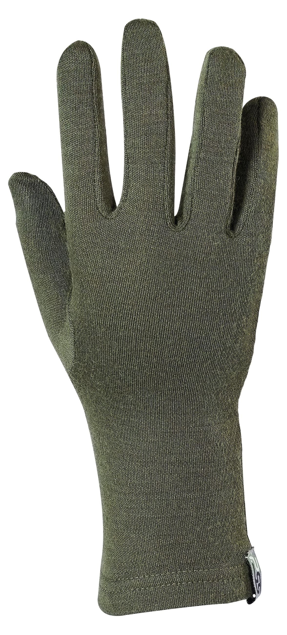 PSS Merino Handschuhe / Jagdhandschuhe Grün Größe 9