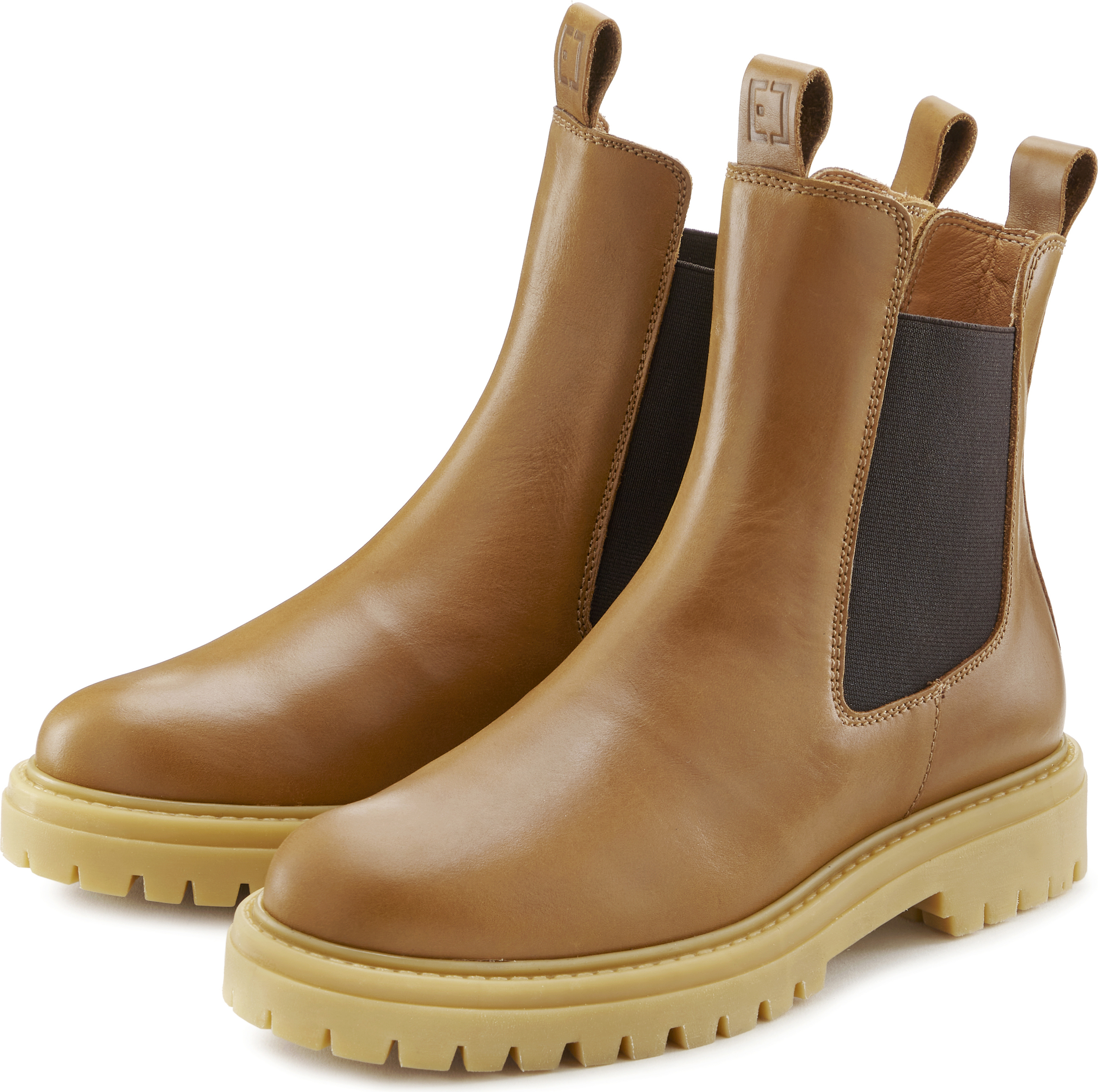 Elbsand Stiefelette camelfarben Größe 38 70706156_38