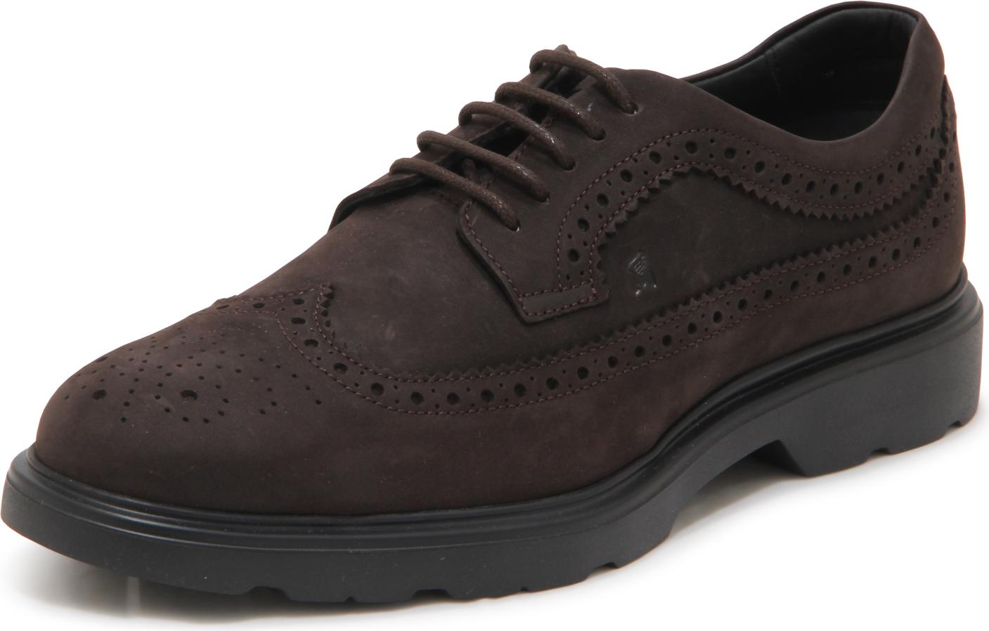 N4137 Hogan H393 Frau Nubuck Schuhe