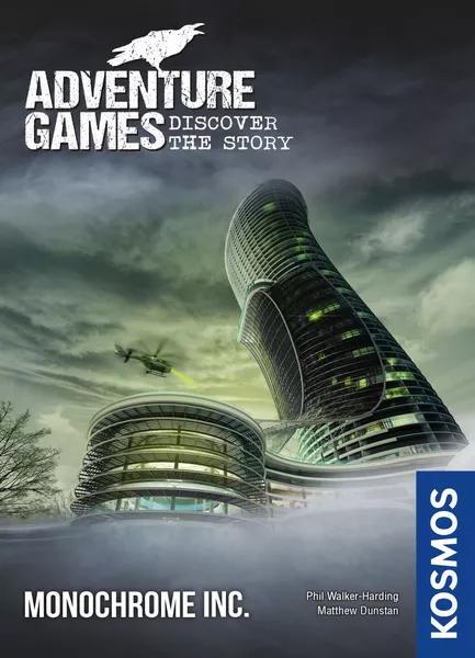 Kosmos Abenteuerspiele: Monochrome Inc. – Ein Science-Fiction-Spionageabenteuer für 1–4 Spieler