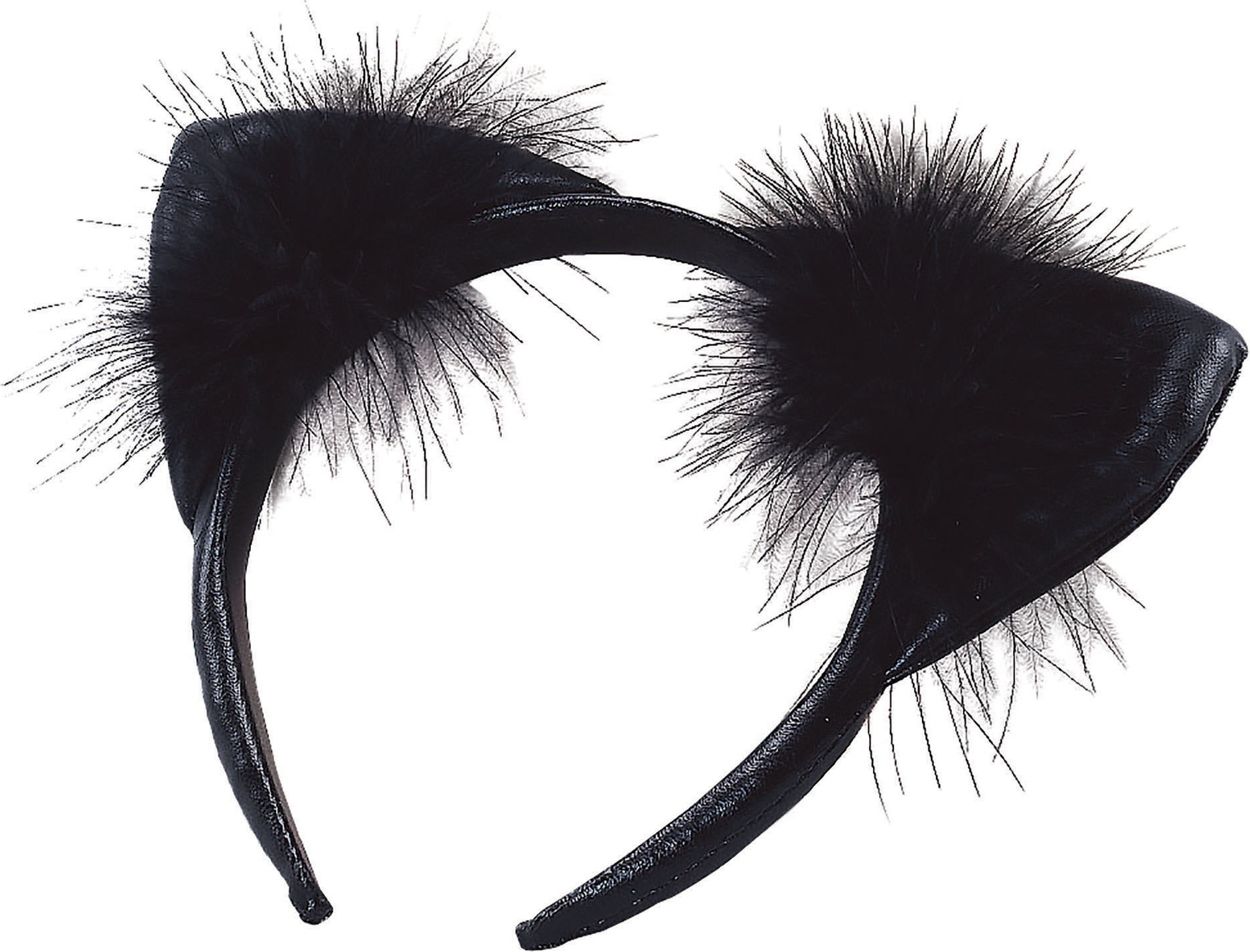 Bristol Novelty Cerchietto Con Orecchie Da Gatto In Finta Pelliccia Nera – Accessorio Per Costumi E Feste A Tema