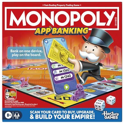 Hasbro Monopoly App Banking Brettspiel - digitales Banking