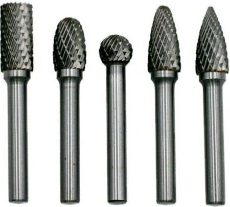 Herbert Müllner HM Fräser Satz Schaftfräser Fräsbohrer Frässtifte 5 tlg. 6mm Schaft Top