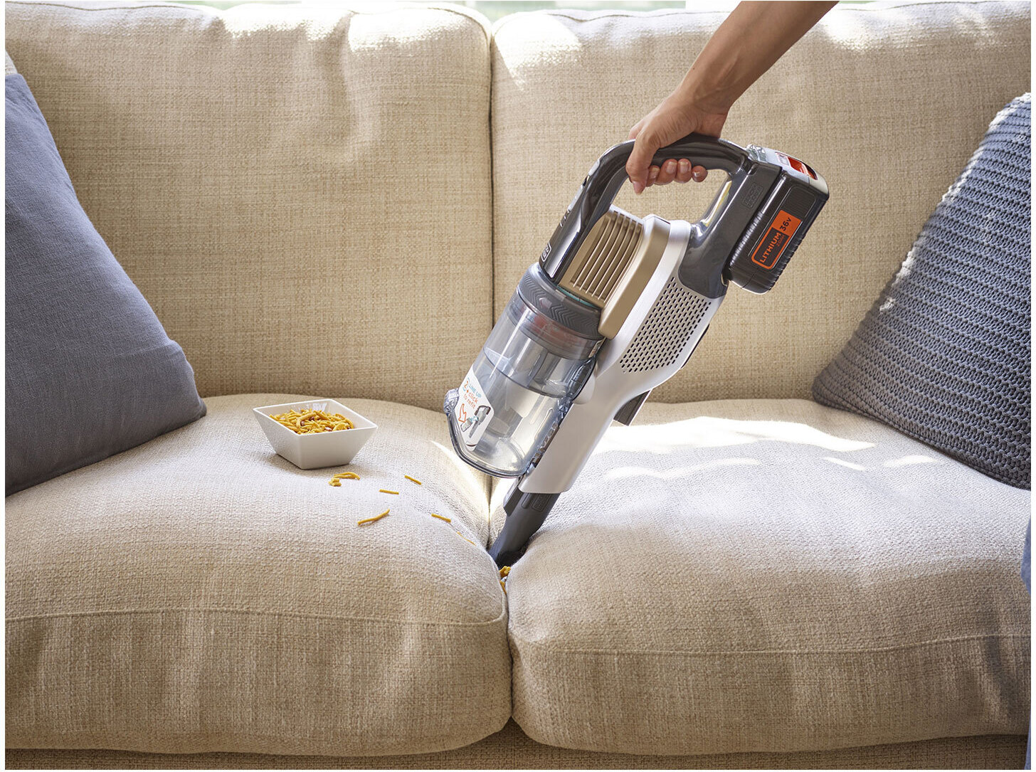 Black & Decker Stielsauger 36V/2,5Ah (90Wh) Li, BL