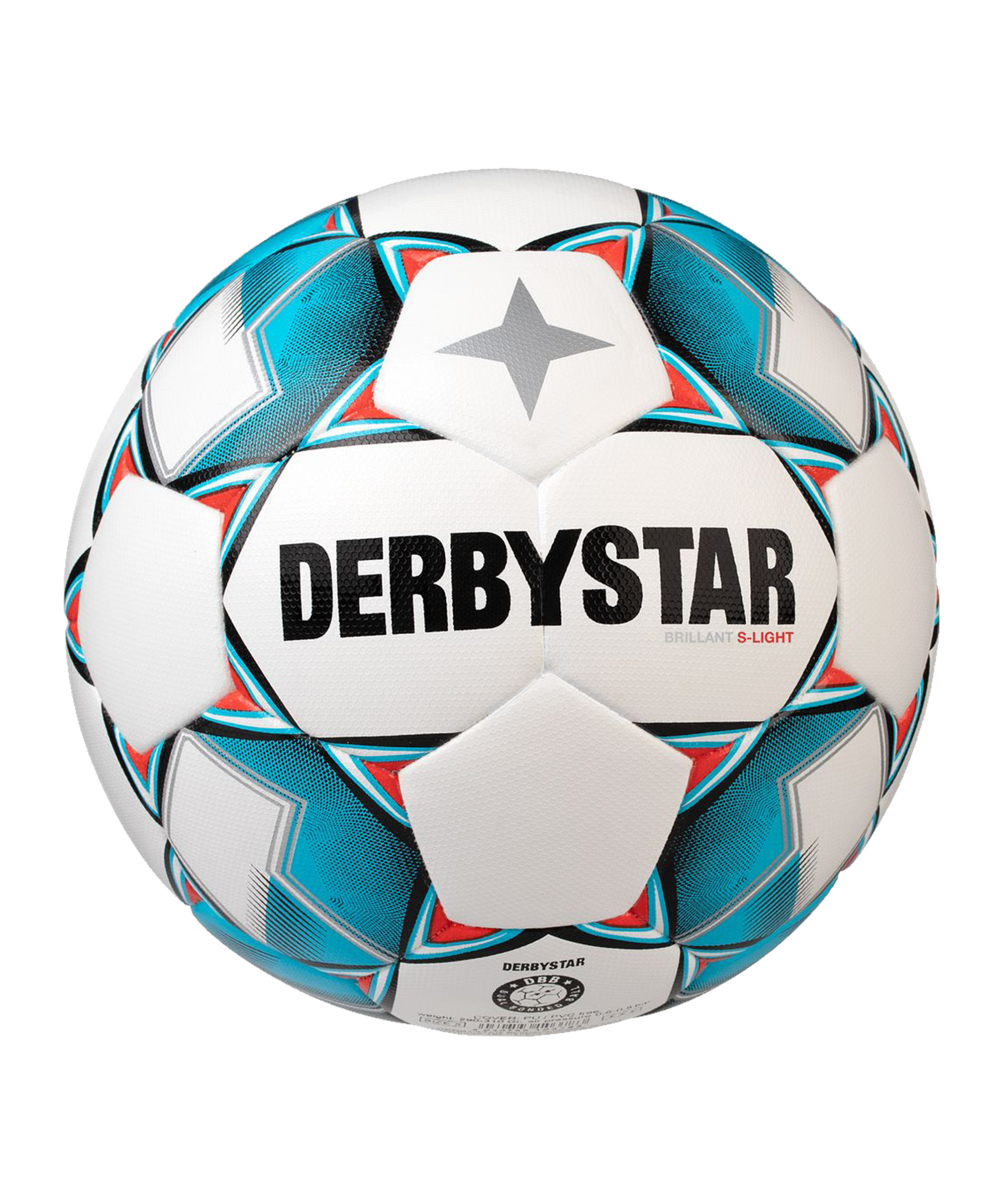 Derbystar Bundesliga Brillant Replica S-Light v21 Fußball weiß orange NEU 