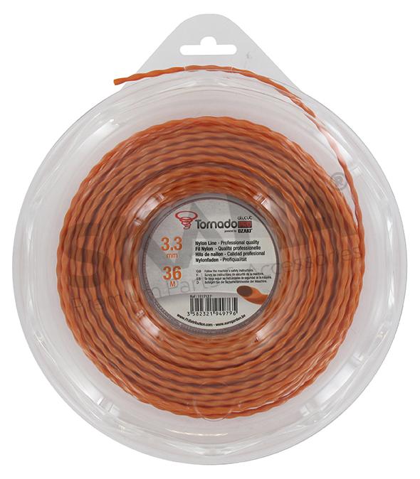 Hülle aus Nylon-Copolymer Ozaki Tornado Alu - Länge: 36 m, ø: 3,30 mm.