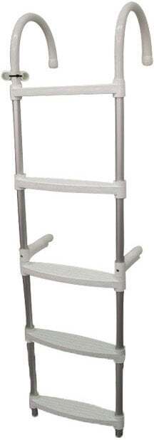 Lalizas Aluminium Leiter Grau 5 Steps Grau 5 Steps 50035