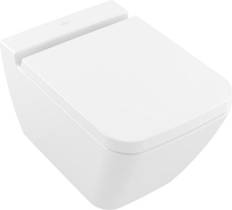 Wand-WC FINION tief, 375 x 560 mm, spülrandlos, DirectF weiß VILLEROY & BOCH 4664R0R1