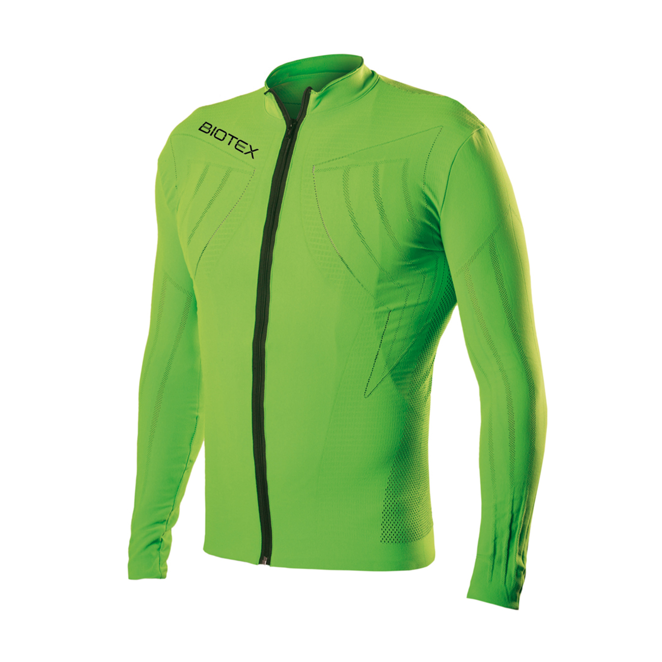 Biotex Letný cyklistický dres s dlhým rukávom - EMANA SUMMER - zelený XS-S