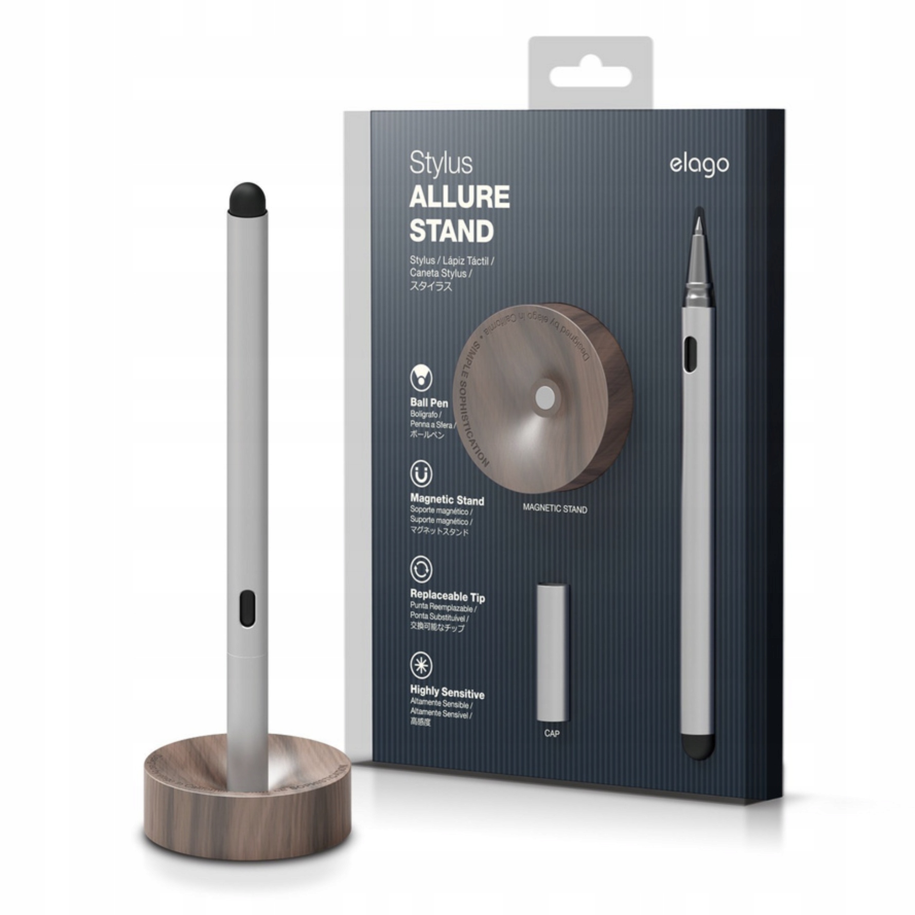 Drevený stojan Elago Stylus Allure Moabi