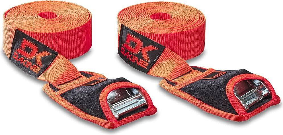 Dakine Baja Tie Down Straps Wide 3,65M Orange Dachgurte Mit Hülse