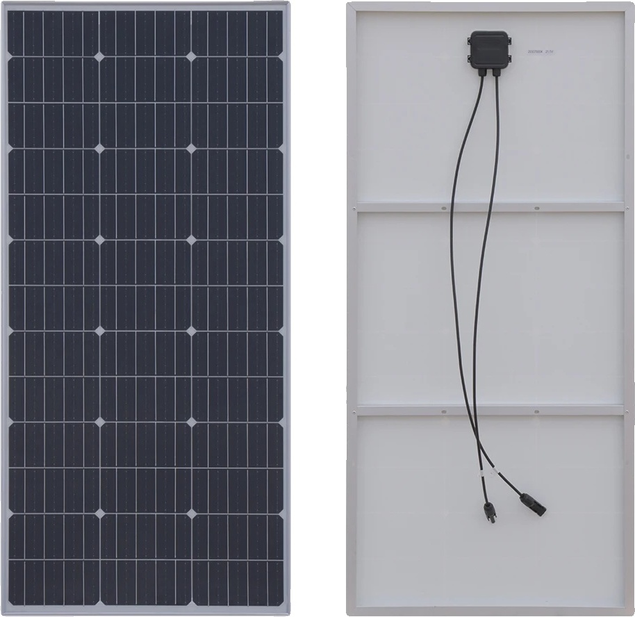 Prenosný solárny panel 300W, monokryštalický s vysokou účinnosťou, robustná konštrukcia, panel2 kusy 150W solárny modul