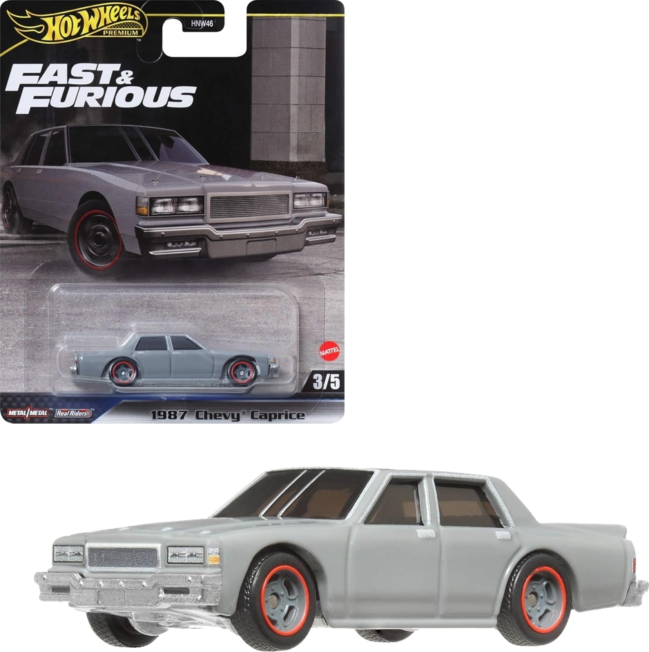 HOT WHEELS Fast & Furious FAST & FURIOUS 3/5 1987 Chevy Caprice HRT98