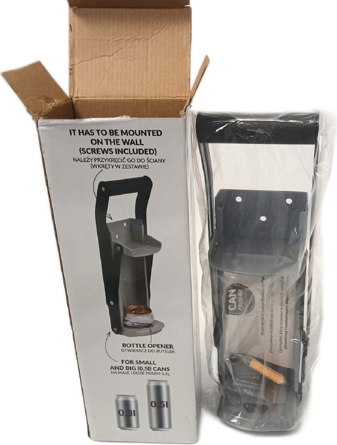 Dcapsuleur Dosengrinder Küchengerät Aluminium Froster kraftvoll Dosenpresse zum einfachen Verschließen P318535